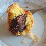 まんじゅう屋・菜の花 - 中からごろっと栗♥️