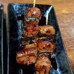 焼鳥倉沢屋 - かしら、ハツ　タレ