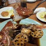 なかむら - 金目鯛の煮付け