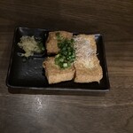 おちょぼ串 - 厚揚げ豆腐