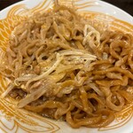 極中華蕎麦 ひろた - 混ぜ込み完了！★極まぜそばセット小（1150円税込）★