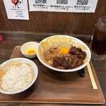 極中華蕎麦 ひろた - ★極まぜそばセット小（1150円税込）★