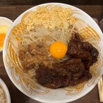 極中華蕎麦 ひろた - ★極まぜそばセット小（1150円税込）★