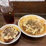 極中華蕎麦 ひろた - customize！★極まぜそばセット小（1150円税込）★