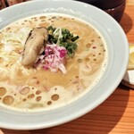 魚豪商コダマ - 自家製牡蠣ラーメン