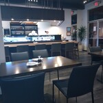 Chiba-Ken Japanese Restaurant - 店内の寿司カウンター