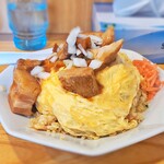 炒飯と新潟中華そば 我武者羅 - 肉玉チャーハン