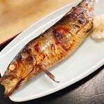 民宿 青塚食堂 - 特大にしん焼き