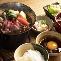 花籠御膳　信州牛すき煮