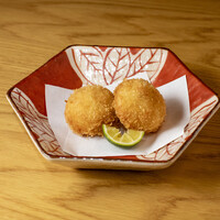 牡蠣と平茸のクリームコロッケ