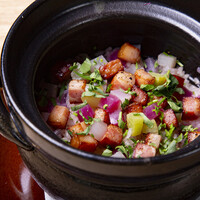 彩り大根の土鍋炊きご飯