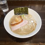 町田汁場 しおらーめん 進化 - さんまの芳醇塩そば1,300円
