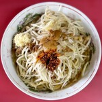ラーメン二郎 - 大ラーメン ニンニク・アブラ・ラー油