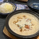 アラブ料理専門店 七つの丘 SEVEN HILLS - （私のメイン）◎ラム肉のクフタ、ゴマソースのフッハーラ。挑戦したいならぜひこちら。