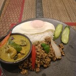 アジアティーク - 提供時の盛り付け　空間の美？