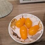 てっぺん - 「甘え気味」という品種のプチトマト♡