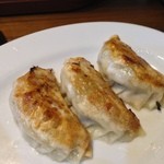 長町ラーメン - 肉飯セットの餃子！！じゅわー。肉汁ブッシャーー。です！！