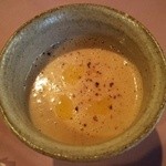 o・mo・ya - 『キノコのポタージュ』
      キノコの香り、味がするポタージュスープ～！！
      アツアツで、ま、まいう～♪(^o^)丿