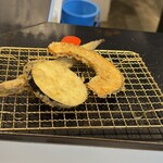 博多天ぷら たかお - 肉天定食