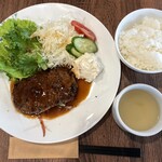cafe ZAI - 料理写真:近江牛ハンバーグ
