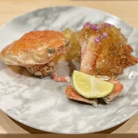 鮨 富かわ - 追加：セイコ蟹（にぎり／刺身／外子）