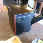 手打ちそば 八溝 - そば湯