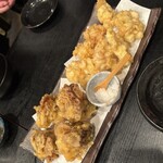 大 - 天ぷらは、白子と木の子！それぞれに衣の食感を変えているのがいい感じ！木の子はカリッカリ！特に、ふわっとした衣とトロットロの白子は間違いなく美味い！