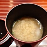 鮨 在 - 味噌汁