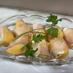 居酒屋 母ちゃん家 - 柿　クリームチーズ　　生ハム‼️美味しい‼️