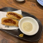 水天宮前のやきとり屋さん - 冬の味覚、カキフライ！今年は貴重品かも！