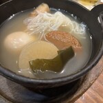 水天宮前のやきとり屋さん - おでん盛り！すごいボリュームが嬉しい！