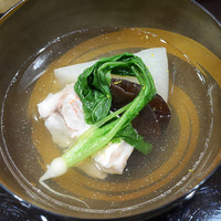 徳うち山 - 甘鯛、聖護院かぶらの椀