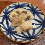 焼鳥 せきね - れんこん（茨城 野口農園）