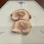 焼鳥 せきね - 赤城軍鶏のタタキ