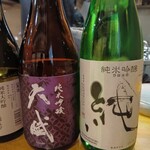 炉ノ鳥 - 鹿児島 天賦 純米吟醸、新潟 〆張鶴 純 純米吟醸
      
      