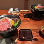 葱ぼうず - 村上牛の朴葉味噌焼