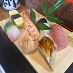 魚竹鮨 - 料理写真:中すし
