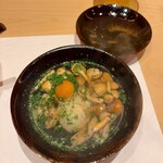 日本料理 山崎 - 鰻真丈と肝のお椀（1100円）