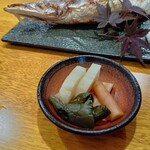 炉ノ鳥 - 【17品目】佐野味噌醤油の漬物