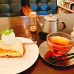 パルファン - ケーキセット　カラメルティー