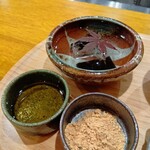 炉ノ鳥 - 【18品目】黒本蕨餅 ザラメで作った自家製黒蜜 きな粉