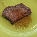 クリスタルパレス レストラン - ライブキッチンの「ローストビーフ・柚子風味」