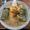 がんこや かるがん - にんにく三昧ラーメン中盛り