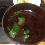 うさを - 赤だしみそ汁