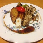 うさを - 魚介と野菜の香酢あんかけ