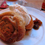 クルミドケーキクリーム　りんごのキャラメリゼ