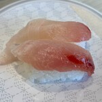 はま寿司 - 活〆はまち 176円。