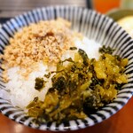 三代目 天ぷらすずき - 鶏そぼろ＆高菜明太子