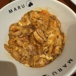炭火焼 MARU - 極み親子丼(1580円)