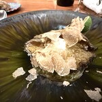 北野坂 木下 - 【 鮑 】白トリュフ